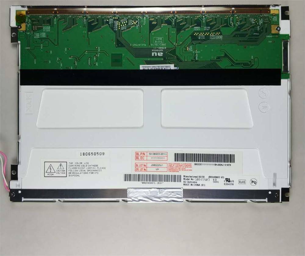 new For Mindray MEC1200 PM8000 G084SN03 V0 8.4" 800(RGB)×600 LCD Screen Panel - MINDRAY