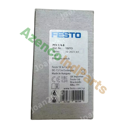 FESTO PEV-1/4-B 10773 Pressure Switch New Product Fast Delivery - FESTO