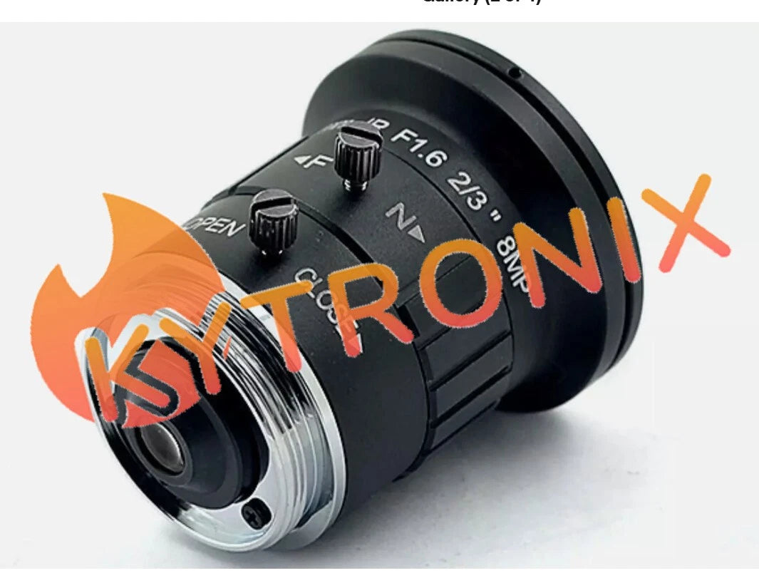 Camera Fisheye Lens 8Mega Pixels Focal Length 2.5MM F1.6 CS Mount