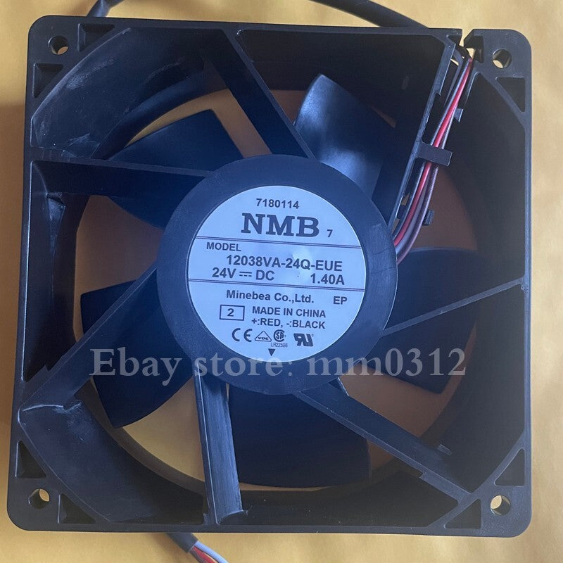 NMB 12038VA-24Q-EUE 24V 1.40A 12cm 12038 4-wire cooling fan