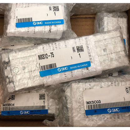 1PCS SMC MXS12-75 SLIDING TABLE CYLINDER - SMC