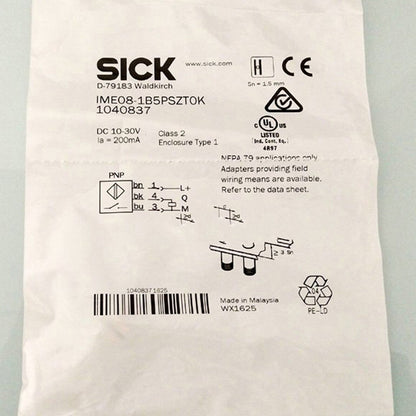 ONE SICK Proximity Switch IME08-1B5PSZTOK - SICK