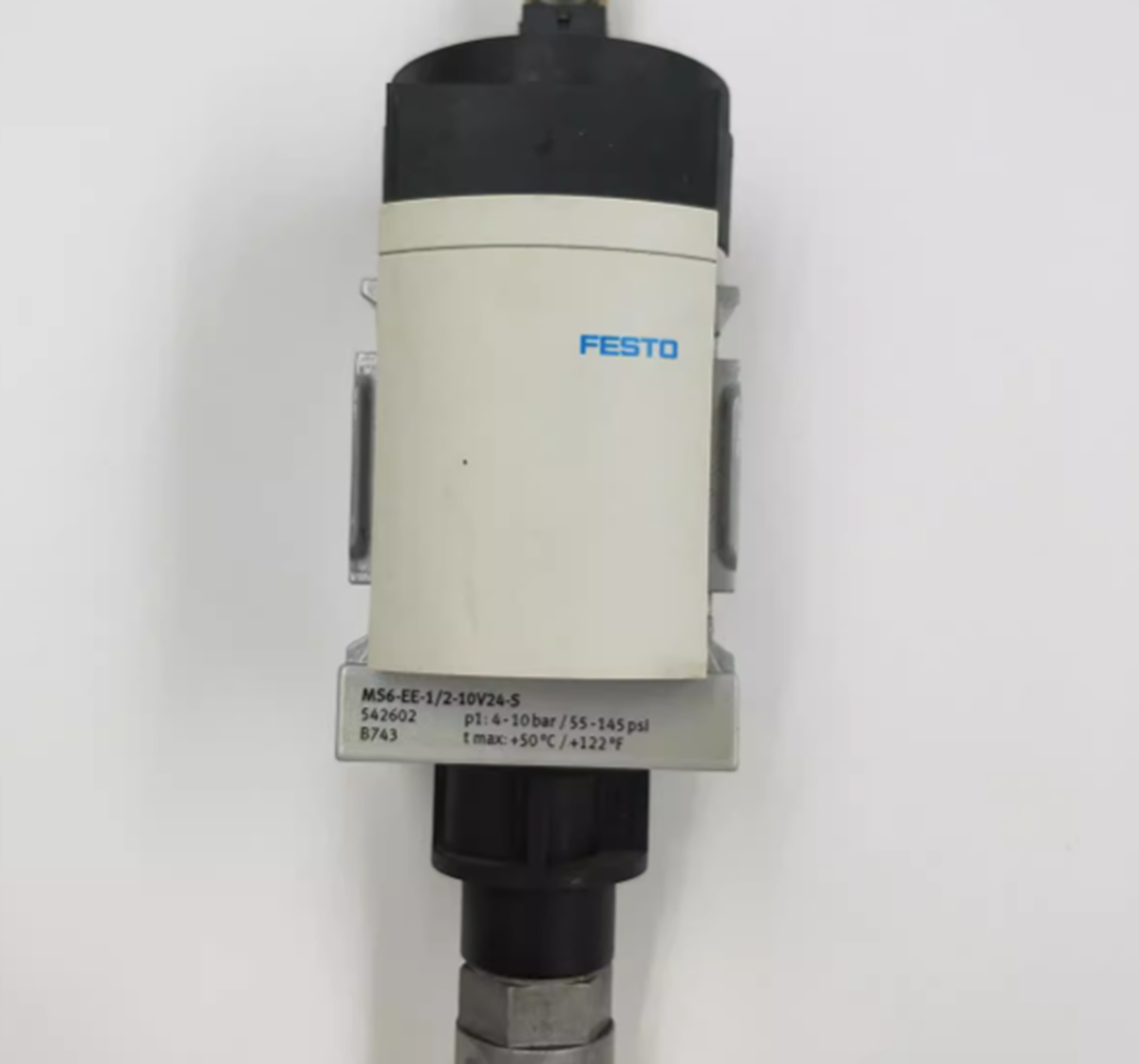 FESTO MS6-EE-1/2-10V24-S On-Off Valve - FESTO