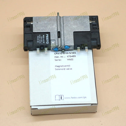 ONE FESTO Solenoid Valve CPA10-M1H-5/3ES SHIP - FESTO