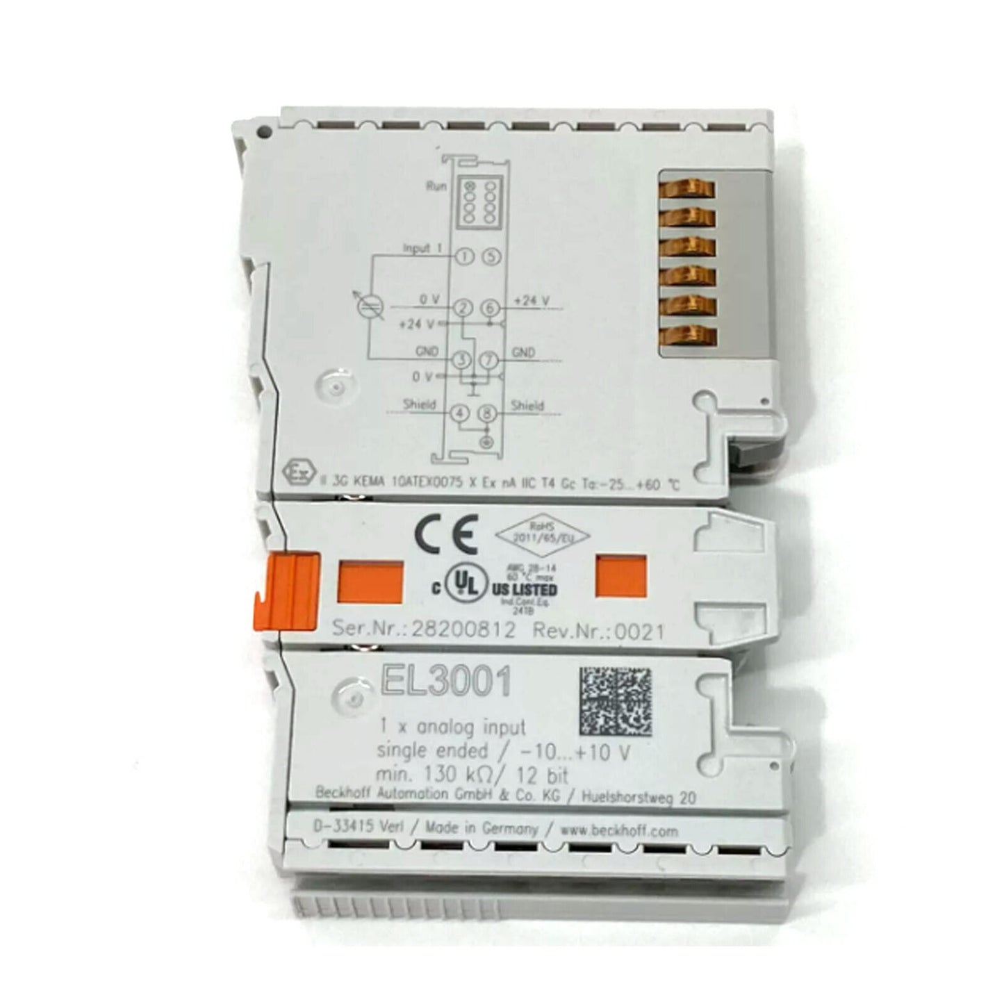 new 1pcs BECKHOFF EL3001 Module - BECKHOFF