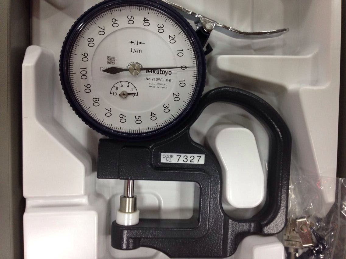 new 1 PCS Mitutoyo 7327A Dial Thickness Gage 0-10*0.001mm old model 7327