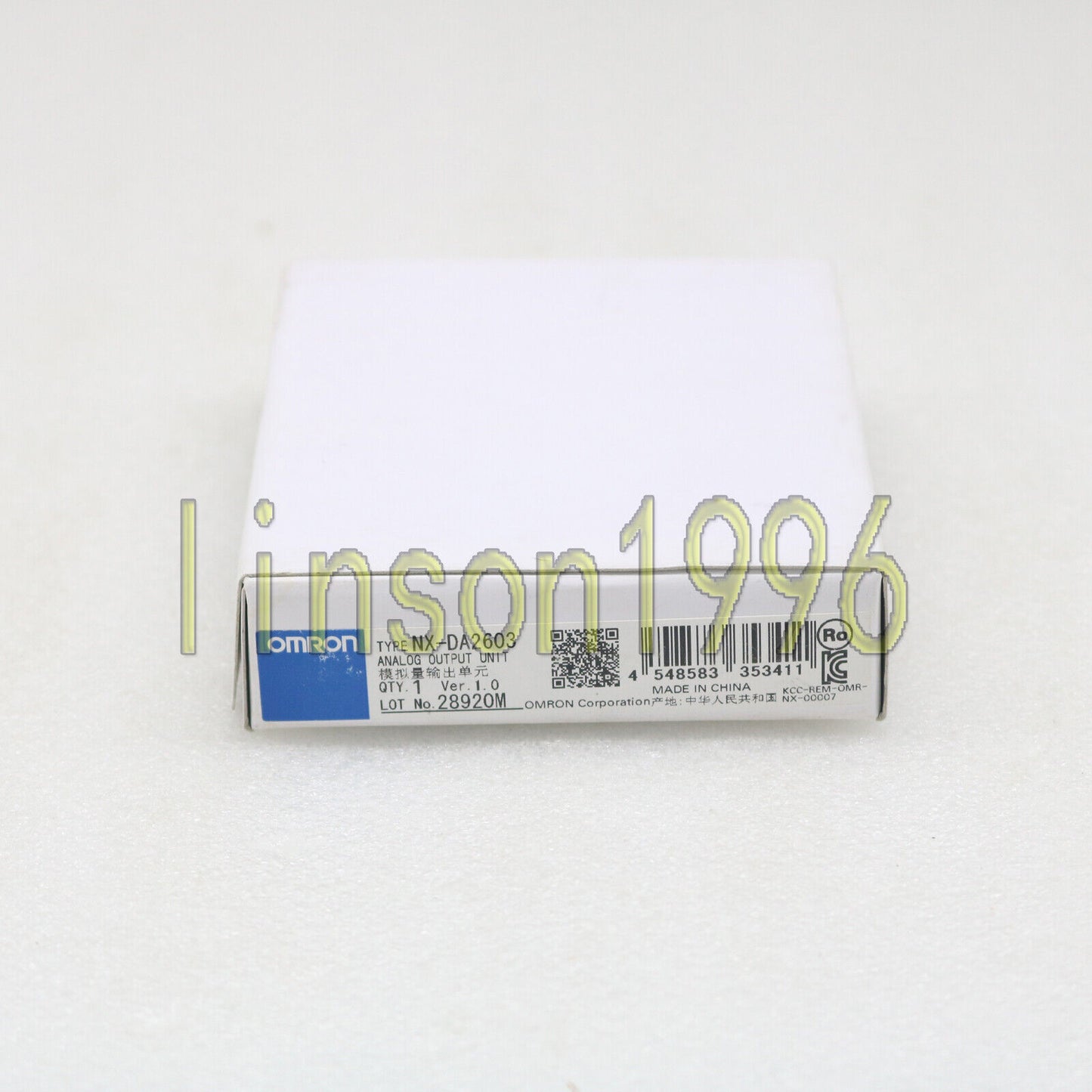OMRON NX-DA2603 Analog Output Unit - OMRON
