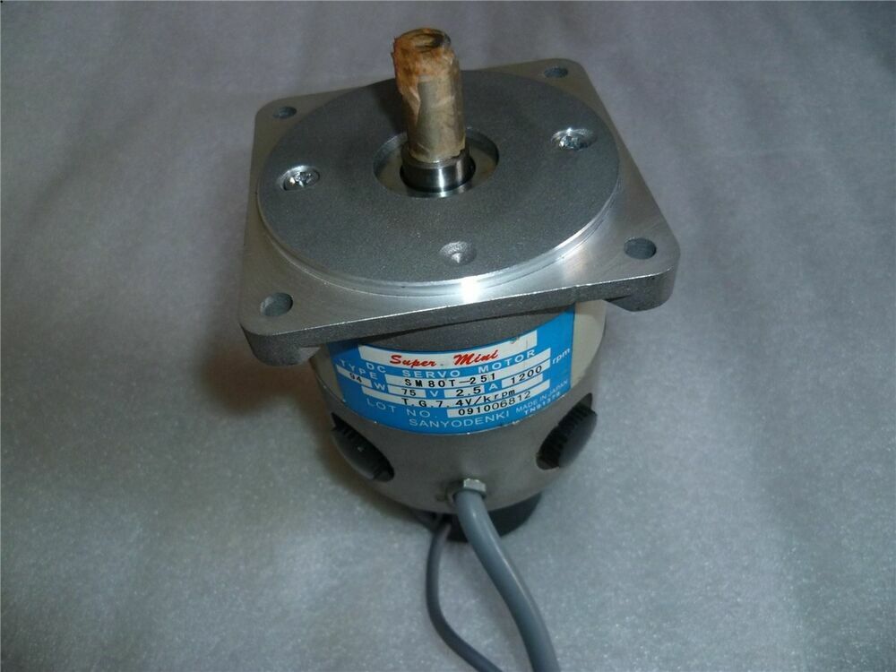 new 1PC SANYO SM80T-251 DENKI SERVO MOTOR SM80T251 ping - SANYO