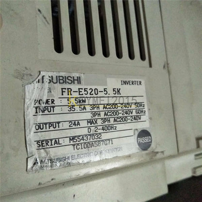 Mitsubishi Inverter FR-E520-5.5K TESTED - MITSUBISHI