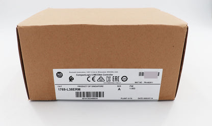 NEW IN BOX 1769-L38ERM SER CompactLogix Controller 5MB - COMPACTLOGIX