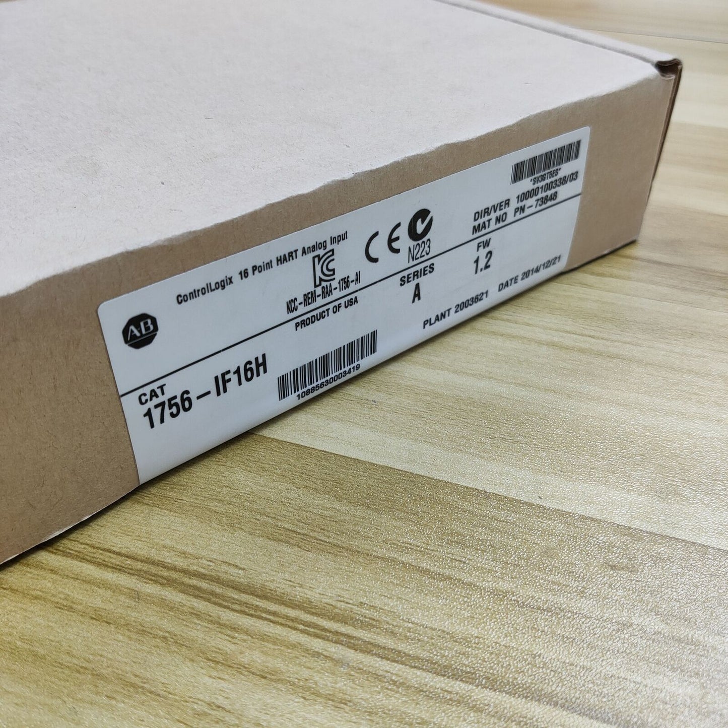 NEW 2023 Factory-Sealed ControlLogix 16 Pt HART Module 1756IF16H - CONTROLLOGIX