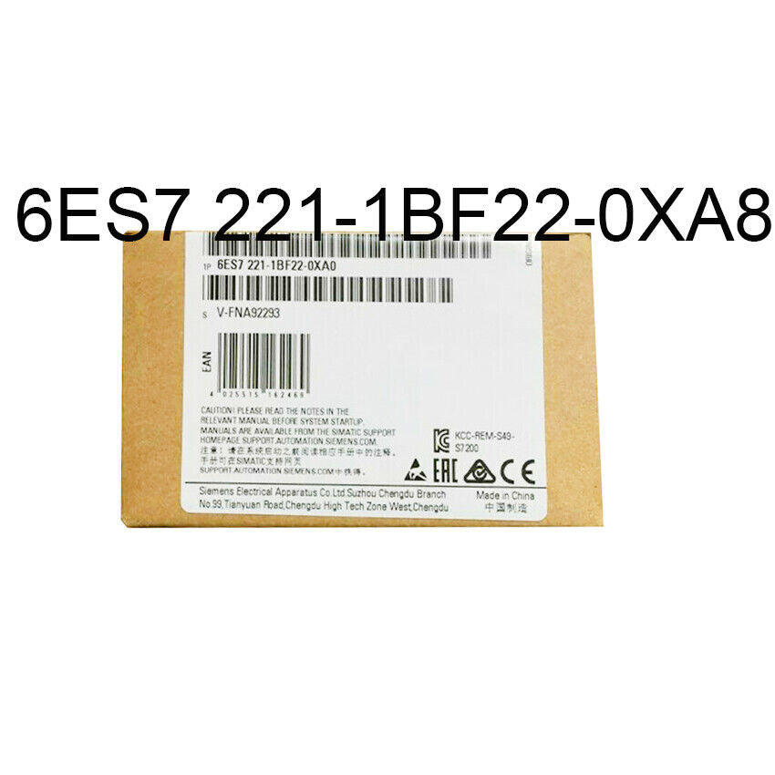 1pc new plc 6es7221-1bf22-0xa8 6es7 221-1bf22-0xa8 - PLC