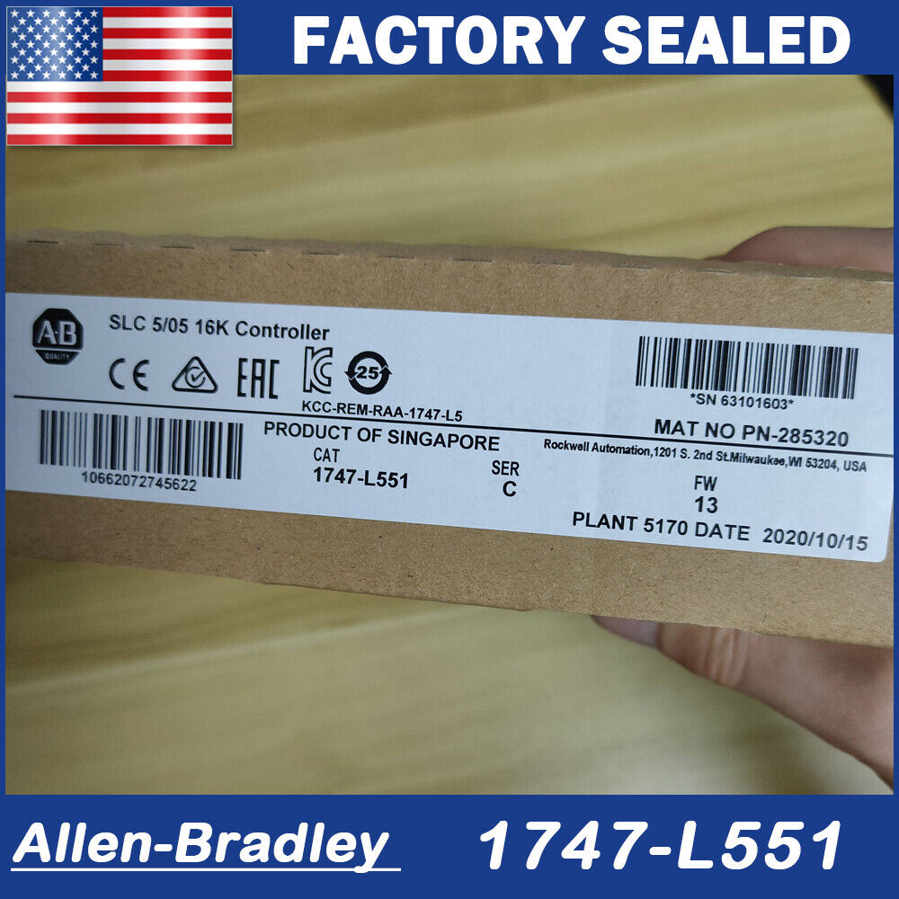 Allen-Bradley SLC 500-16K Controller Module NEW Factory Sealed - ALLEN-BRADLEY
