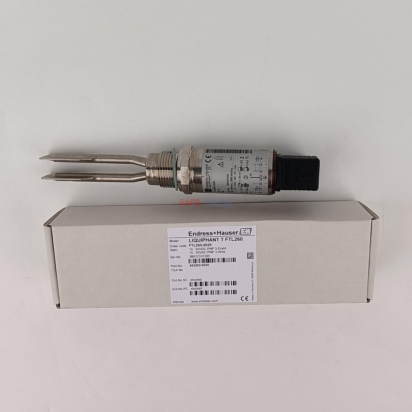 new ONE E+H FTL260-0020 Endress+Hauser FTL260-0020 Sensor - ENDRESS+HAUSER