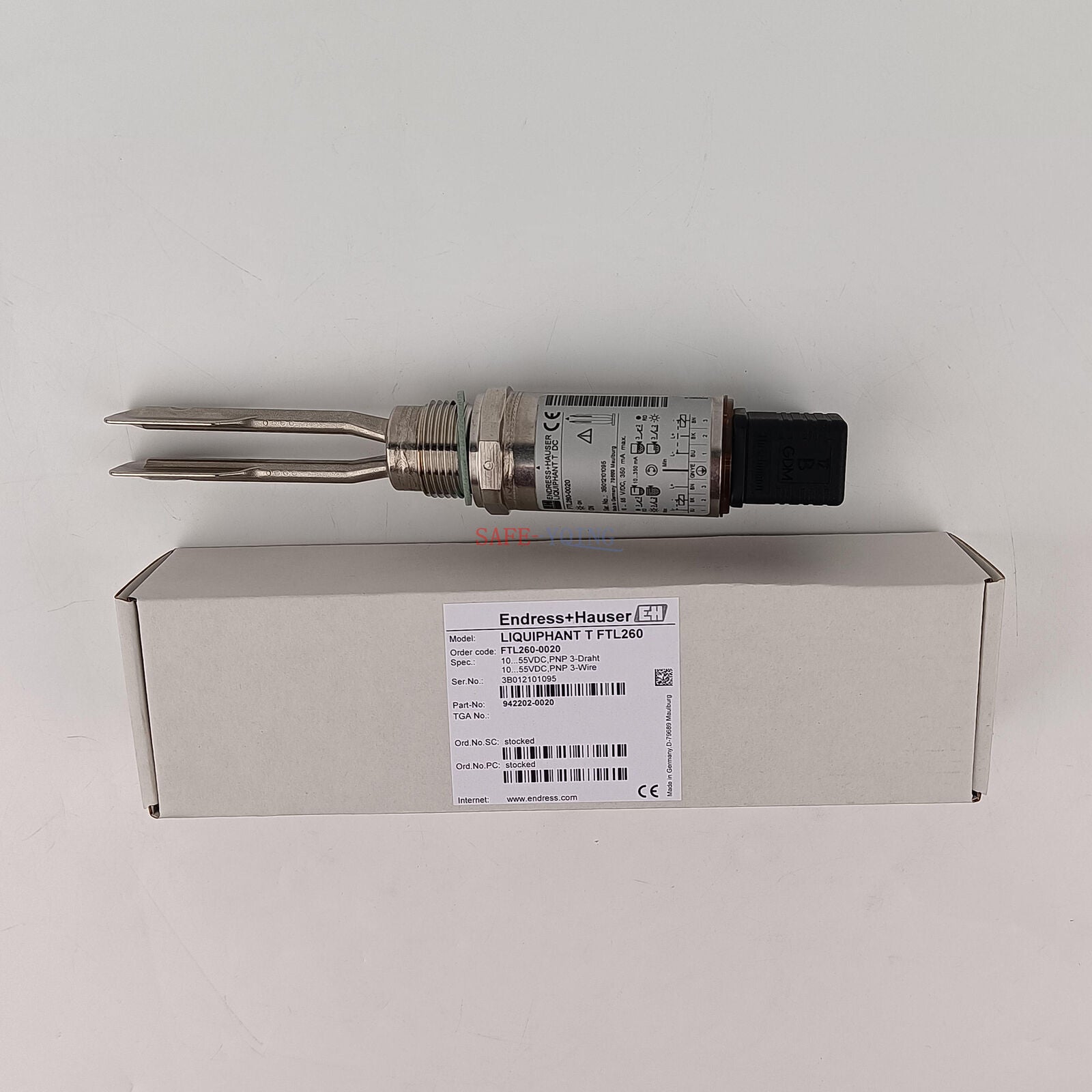 new ONE E+H FTL260-0020 Endress+Hauser FTL260-0020 Sensor - ENDRESS+HAUSER