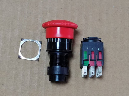 1PC Emergency Stop Button Switch ZB6-E1B ZB6-Y009