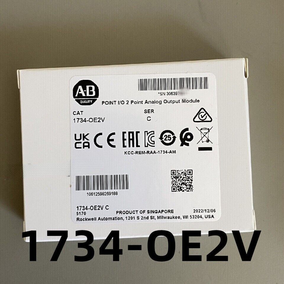 Allen-Bradley 1734-OE2V POINT 2-Point Analog Output Module - New - ALLEN-BRADLEY