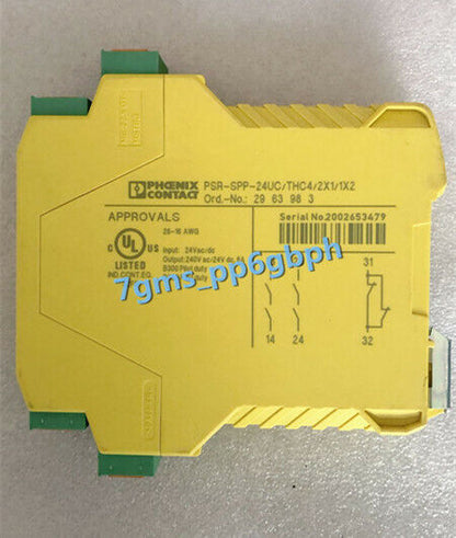 Used PILZ Module PSR-SPP-24UC/THC4/2X1/1X2 in Good Condition - PILZ