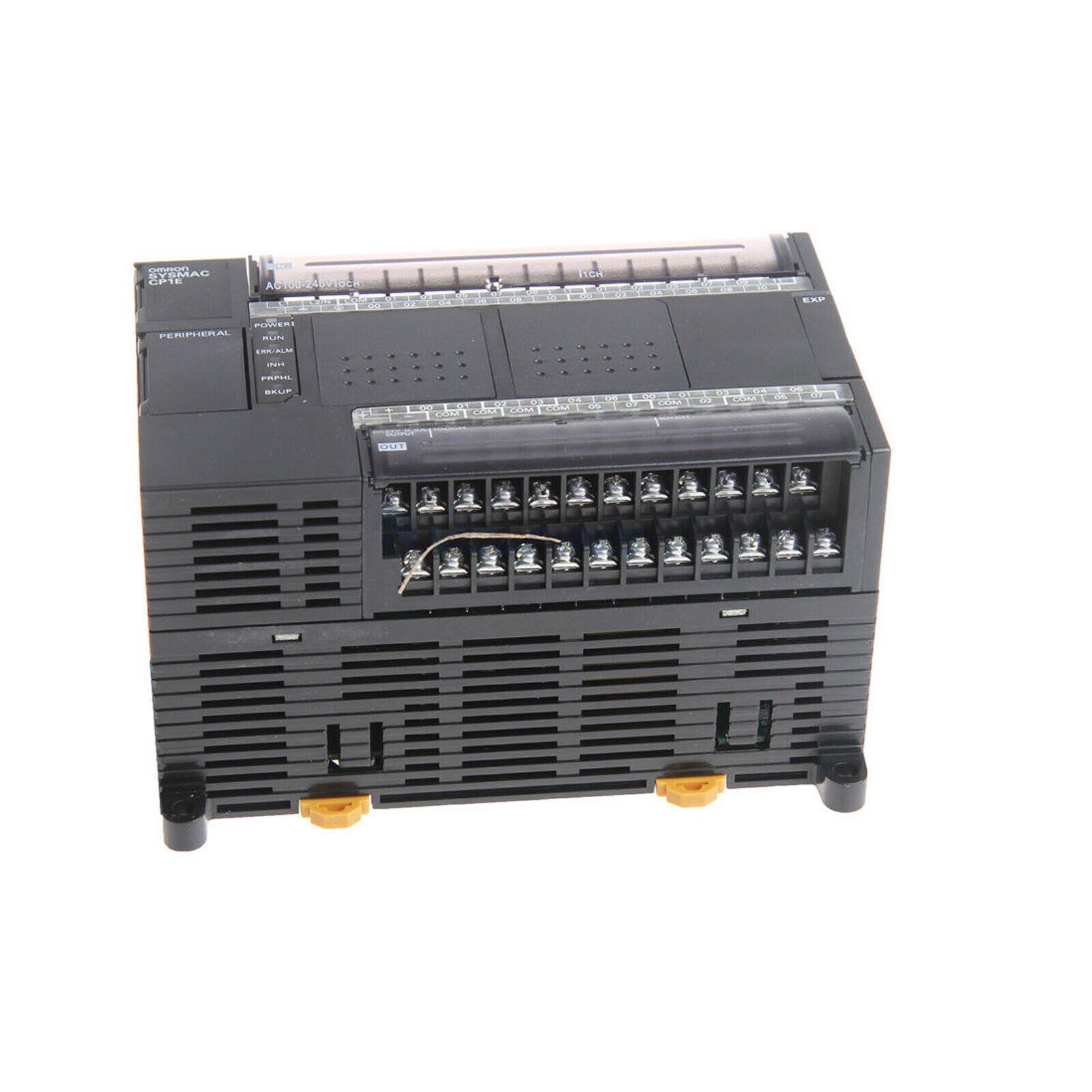 Omron CP1E-E40DR-A programmable controller with high precision and NIB design - OMRON