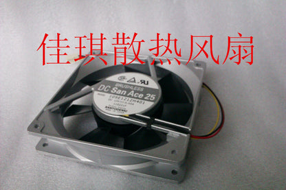 1pcs Sanyo 109E1212H401 12025 12V 0.45A ball aluminum frame cooling fan