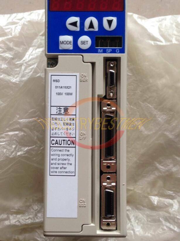 used 1Pcs Panasonic servo drive MSD011A1XX21 - PANASONIC