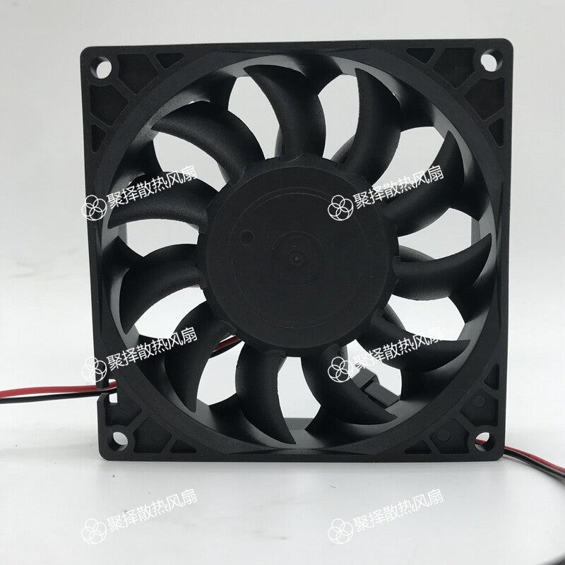 SJ SA240925BU 9025 24V 0.55A 9CM 2-wire inverter cooling fan