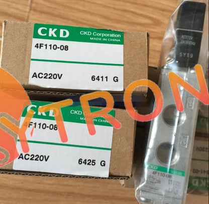 1PCS CKD 4F110-08-AC220V 4F110-08 AC220V
