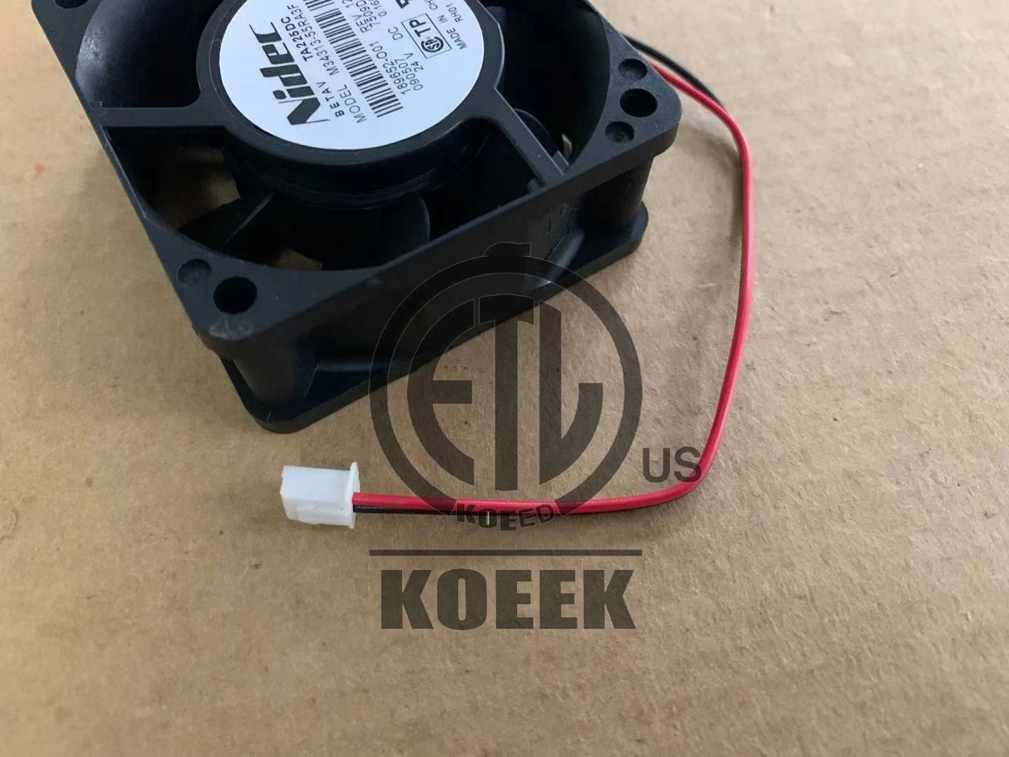 1pcs NIDEC TA225DC M34313-55RA3F 24V 0.16A 6cm 6025 cooling fan