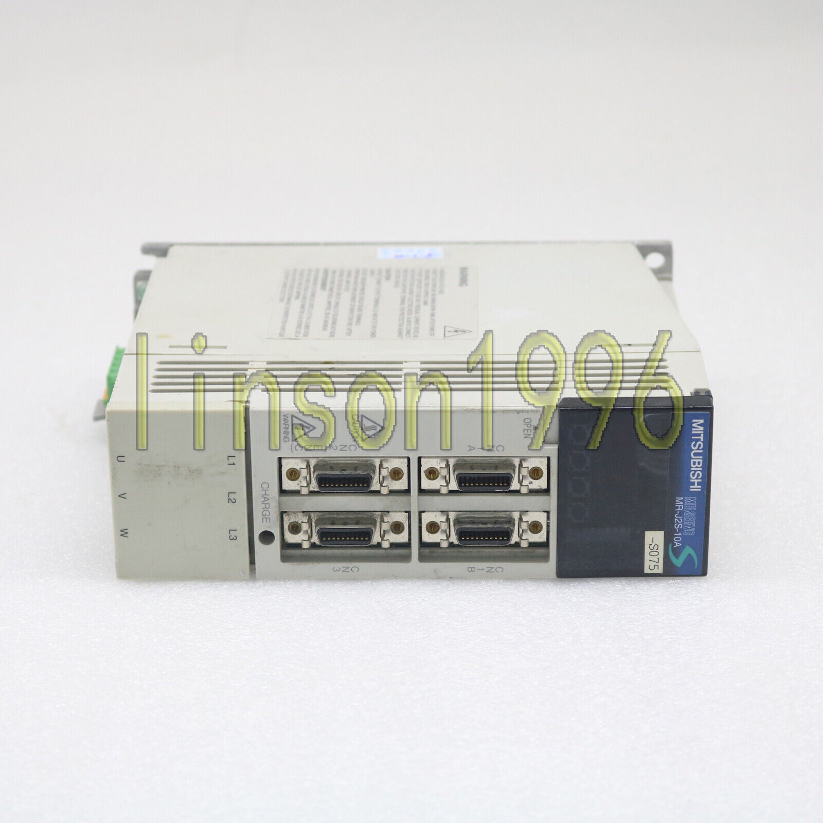 Mitsubishi servo drive MR-J2S-10A-S075, Tested in good condition - MITSUBISHI