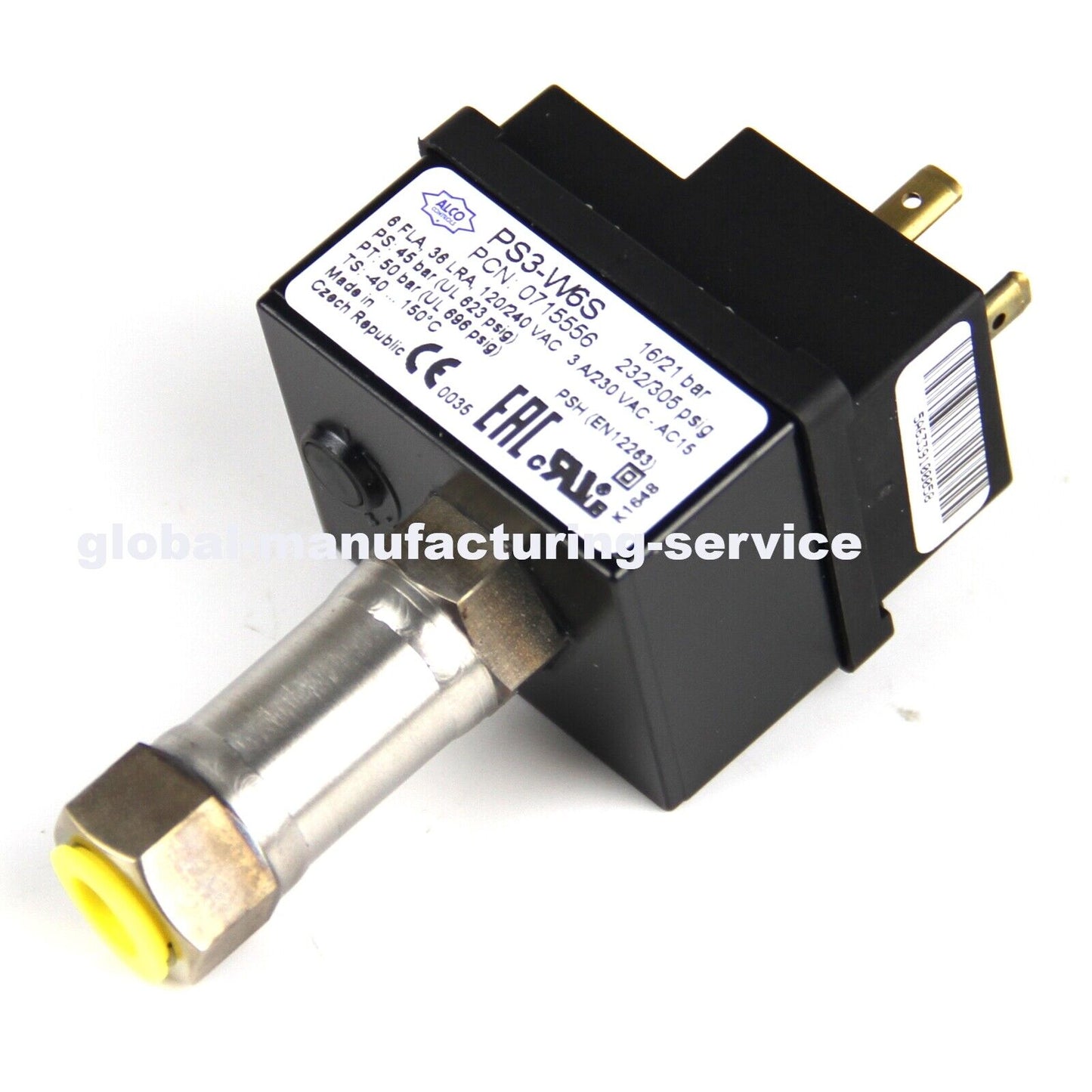 New Emerson PS3-W6S Pressure Switch - EMERSON