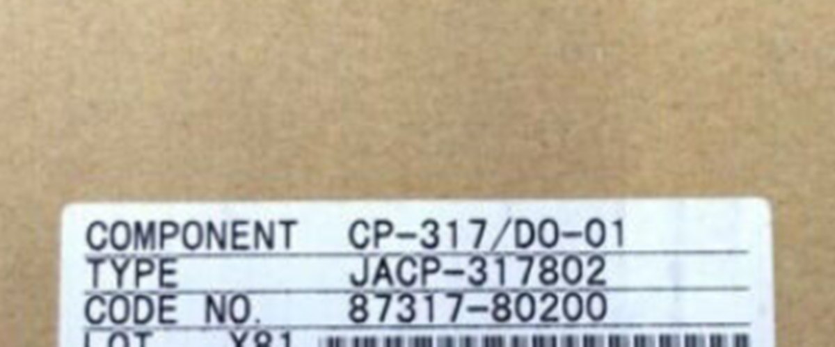 YASKAWA JACP-317802 CP-317/DO-01 PLC Communication Module - YASKAWA