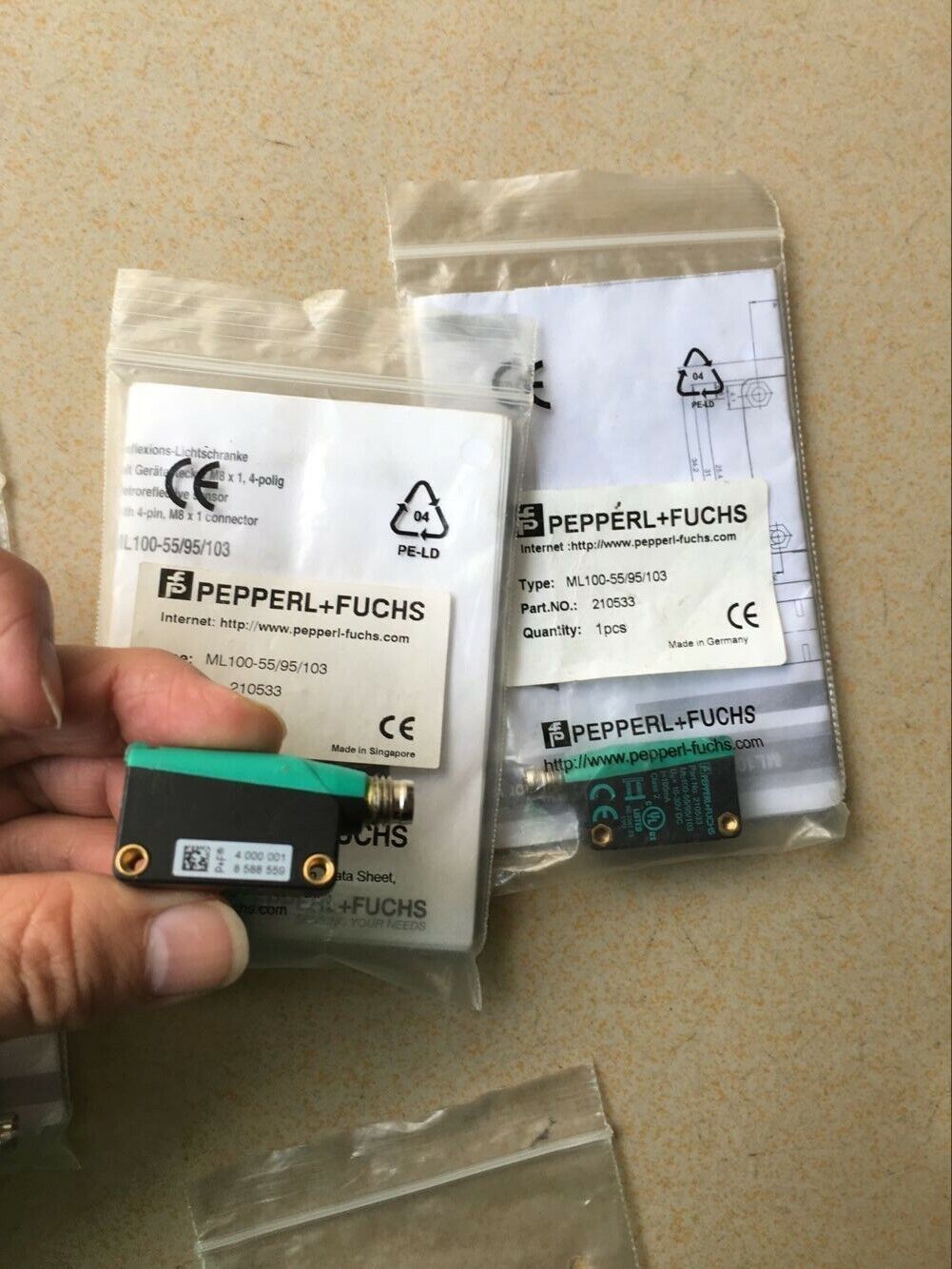 ML100-55/95/103 Pepperl+Fuchs Sensor Photoelectric Switch - PEPPERL+FUCHS