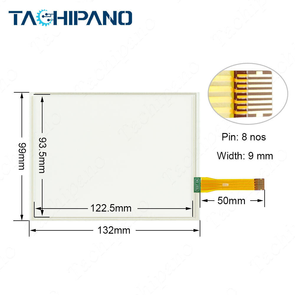 new XBTGT2120 Touch Screen for Schneider XBTGT2130 PANEL with Protective Film - KOEED