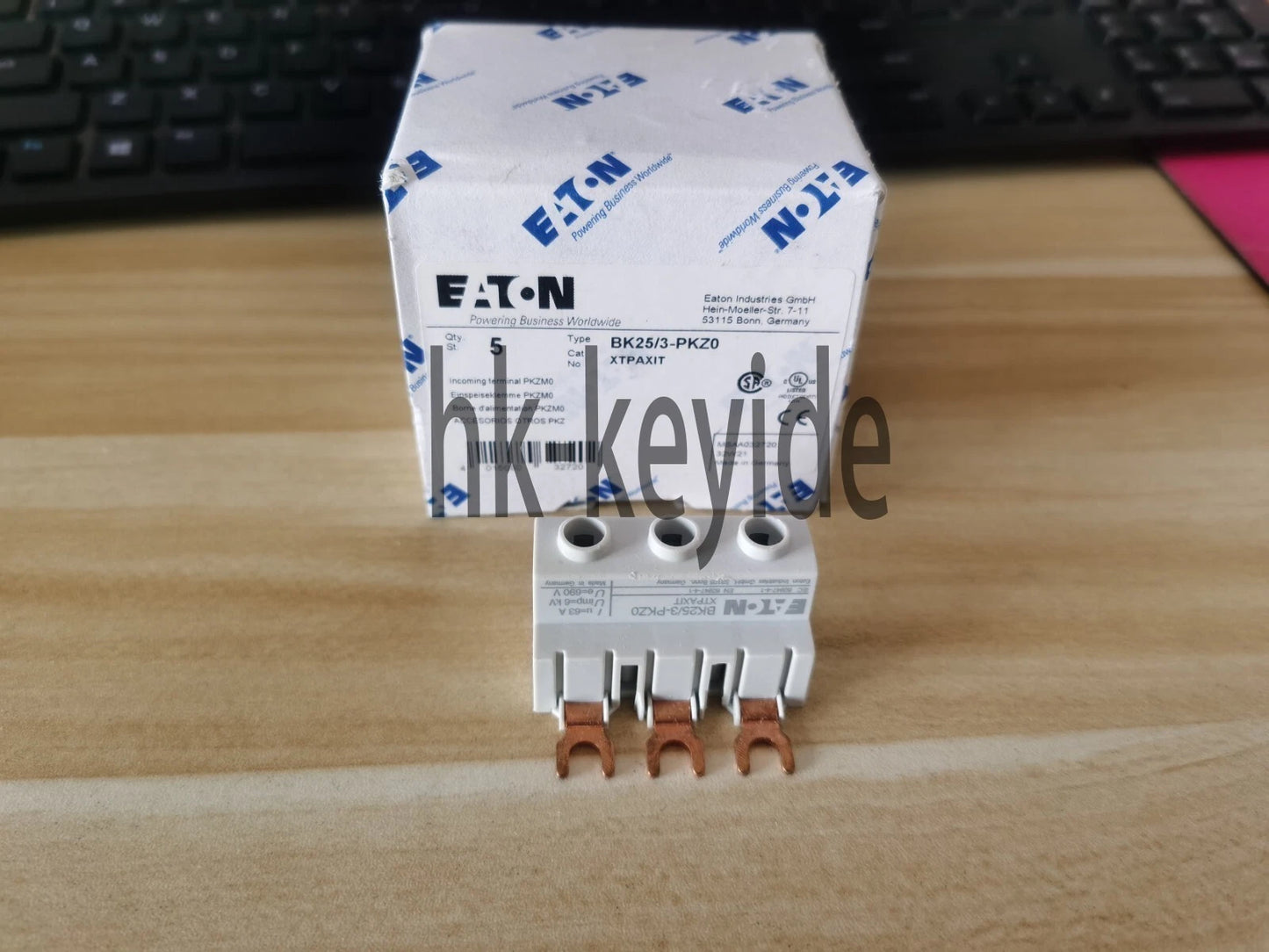 1PCS Eaton Moeller BK25/3-PKZ0 XTPAXIT Incoming Terminal PKZM0