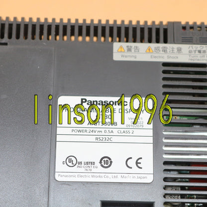 Used One Panasonic Programmable Display GT30 AIGT3300B tested good - PANASONIC