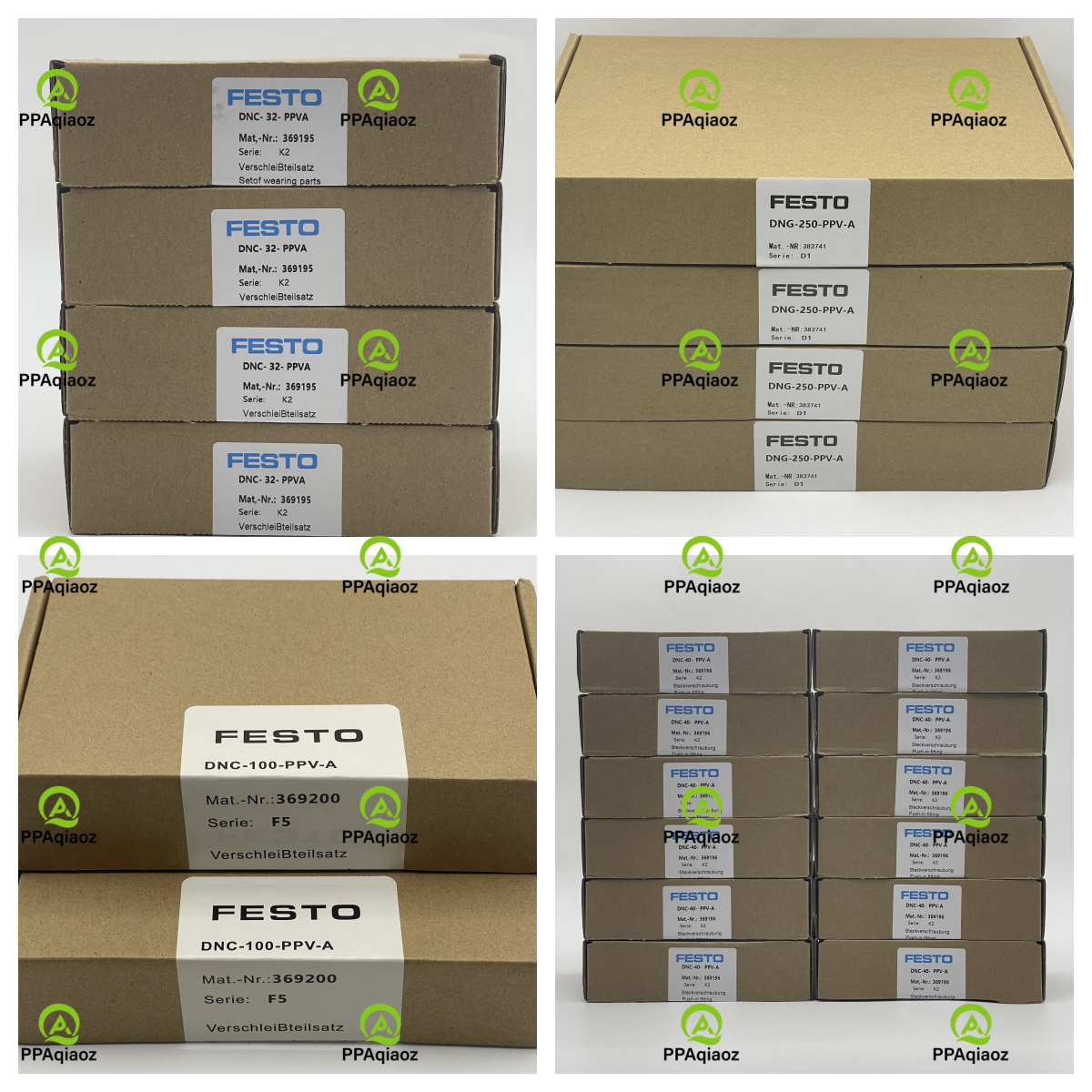 Festo Cylinder Repair Kit DNG-250-PPV-A 383741 - FESTO