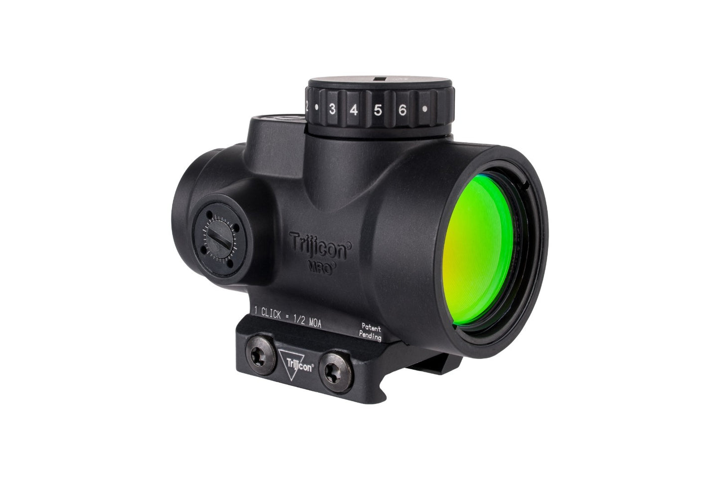 Trijicon MRO SD 1x25, 2.0 MOA Adjustable Green Dot, Low Mount (MRO-C-2200331)