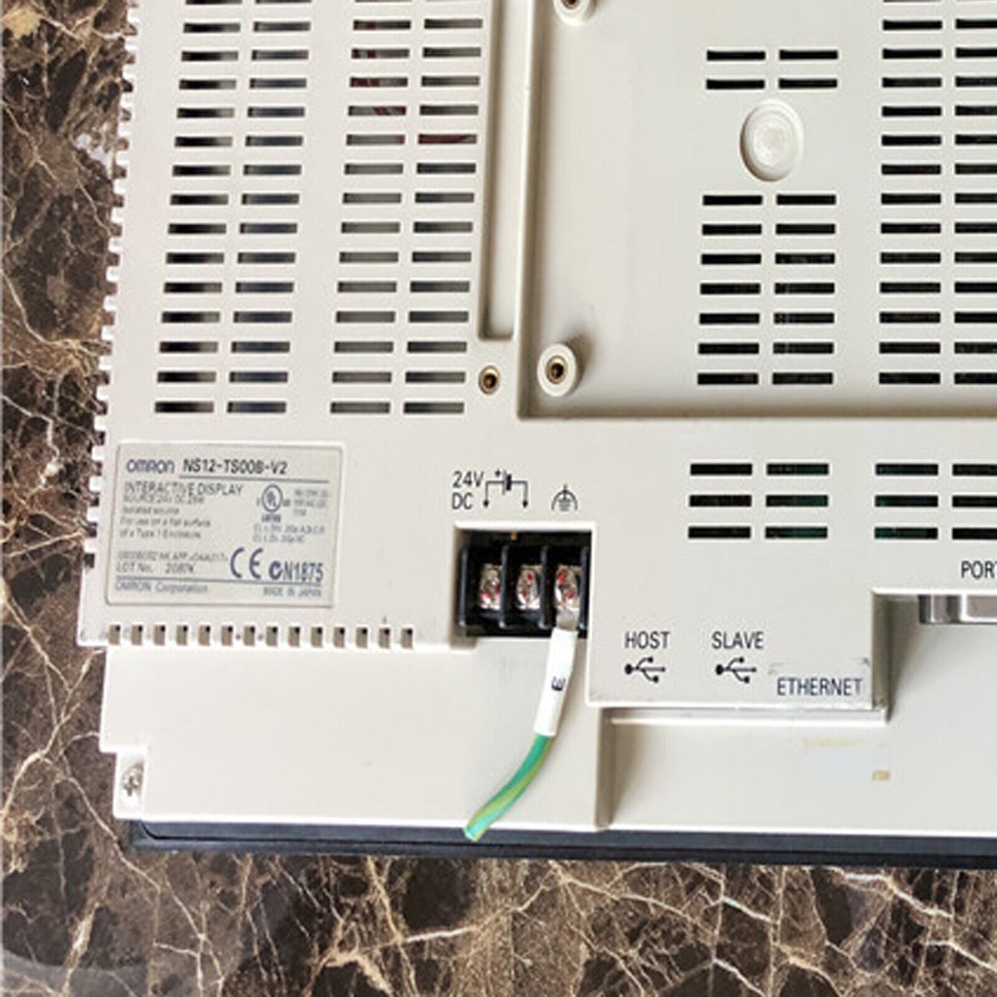 used ONE OMRON HMI Operator Interface Display NS12-TS00B-V2 In Good Condition - KOEED