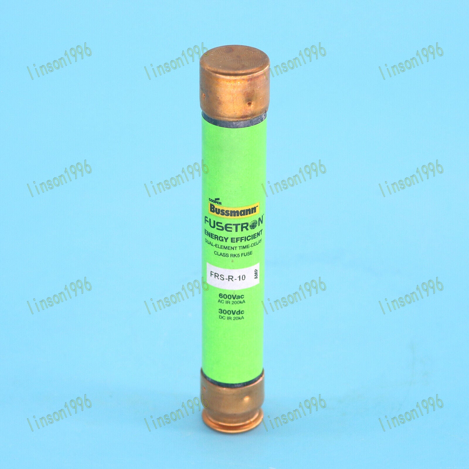 5PCS Bussmann FRS-R-10 600V 10Amp Fusetron Dual Element Time-Delay Fuse - BUSSMANN