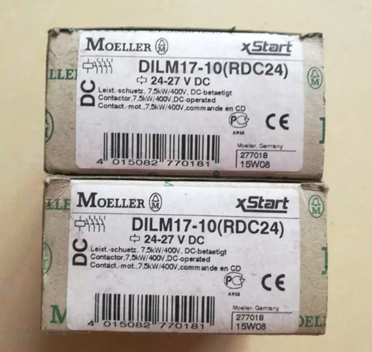 MOELLER DILM17-10 Contactor AC110V MOELLER