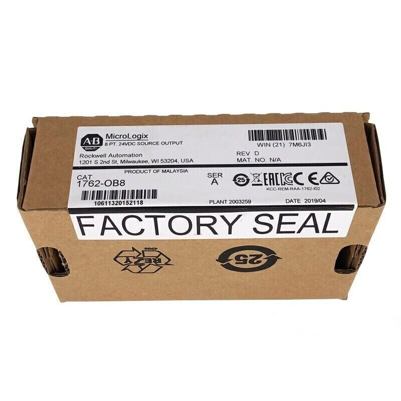 Allen-Bradley MicroLogix 8 Point Digital Output Module 1762-OB8 - ALLEN-BRADLEY