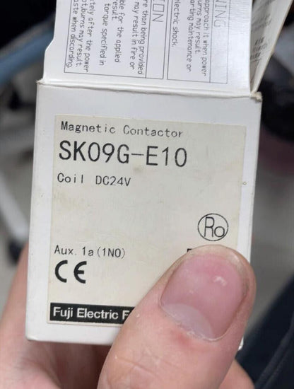 1PC  Fuji Electric SK09G-E10 SK09GE10 24VDC 1NO DC Contactor