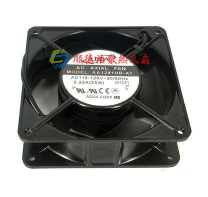 1pcs  ADDA AA1281HB-AT 110V 25W 12cm 12038 large air volume fan