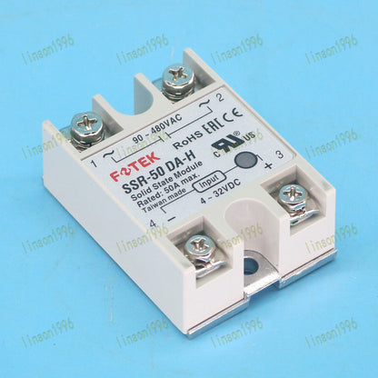 1PC Fotek Relay 50A SSR-50DA-H Fast - FOTEK