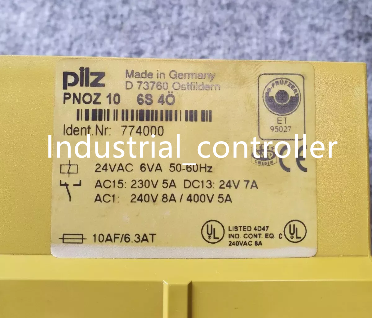 new 1PC  Sealed Pilz 774600 PNOZ XM1 24 VDC 4 1 2so Safety Relay Pilz