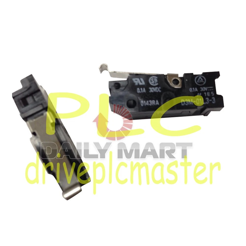 10PCS Omron Automation D3M-01L3-3 Basic Micro Snap Action Switches ROLLER LEVER