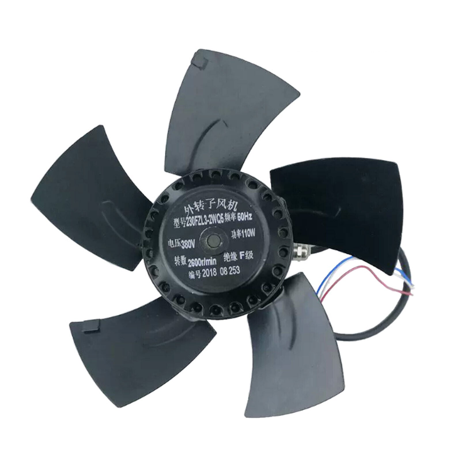 1PCS 230FZL3-2WQ5 External Rotor Fan 380V 50Hz 110W 2600r/min - DELTA FAN