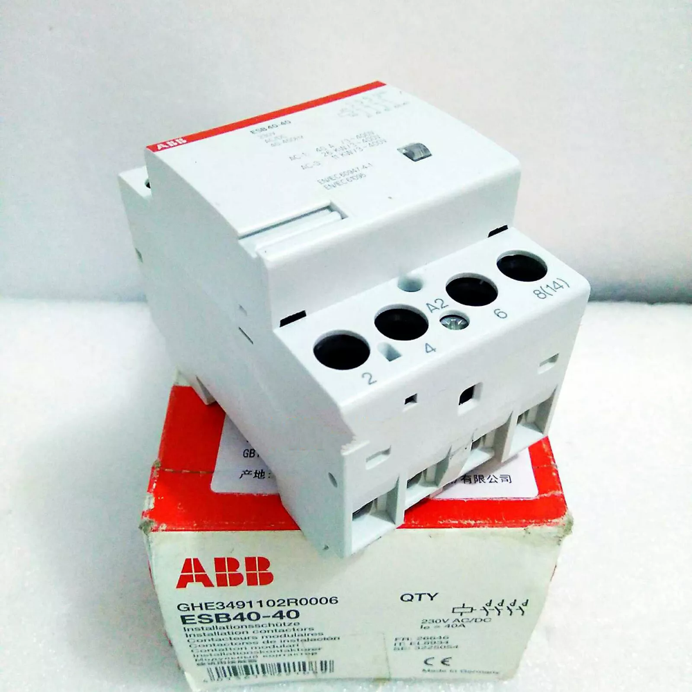ESB40-40 ABB Contactor 230VAC 4 in Box – Spot Goods Zy - ABB