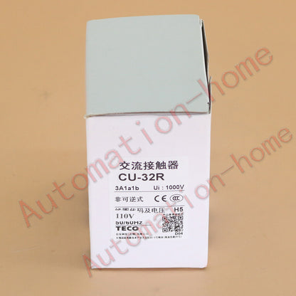 1PC  CU-32R 110V CU 32R TECO magnetic contactor In Box