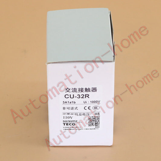 1PC  CU-32R 110V CU 32R TECO magnetic contactor In Box